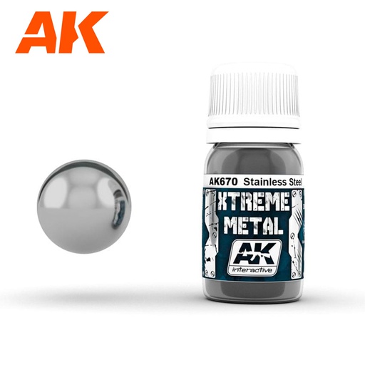 [ AK670 ] Ak-interactive Xtreme metal stainless steel