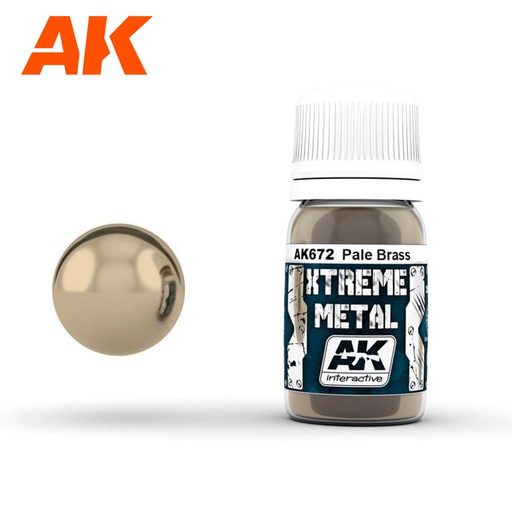 [ AK672 ] Ak-interactive Xtreme metal pale brass