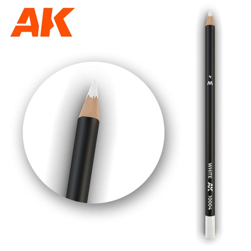 [ AK10004 ] Ak-interactive Weathering pencils Watercolor Pencil White