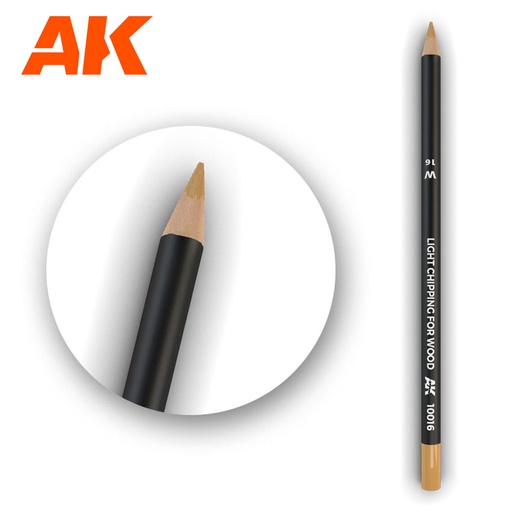 [ AK10016 ] Ak-interactive Weathering pencils Watercolor Pencil Light Chipping for wood 