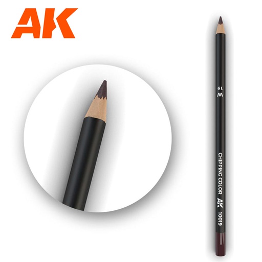 [ AK10019 ] Ak-interactive Weathering pencils Watercolor Pencil Chipping Color 