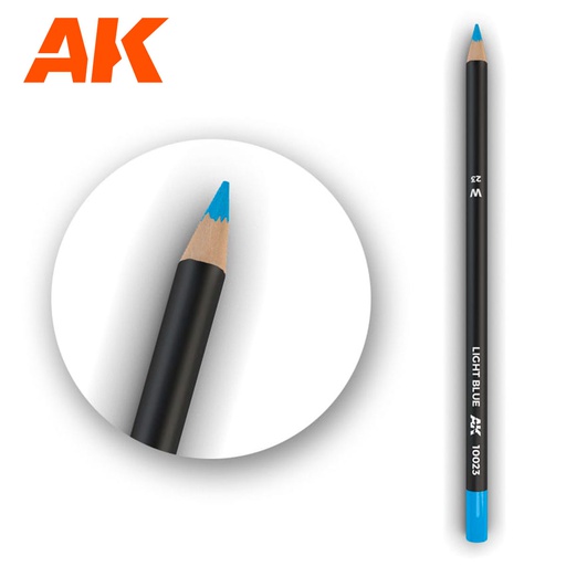 [ AK10023 ] Ak-interactive Weathering pencils Watercolor Pencil Light Blue 