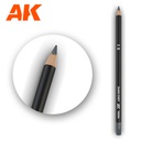 [ AK10024 ] Ak-interactive Weathering pencils Watercolor Pencil Dark Grey 