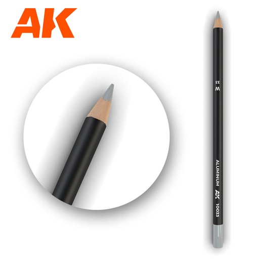 [ AK10033 ] Ak-interactive Weathering pencils Watercolor Pencil Aluminum 