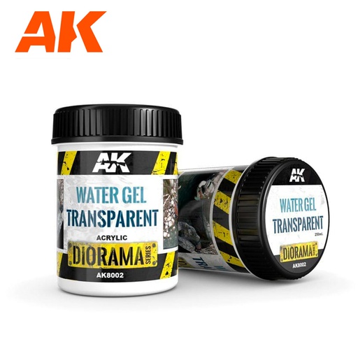 [ AK8002 ] Ak-interactive Dioramas WATER GEL TRANSPARENT - 250ml (Acrylic)