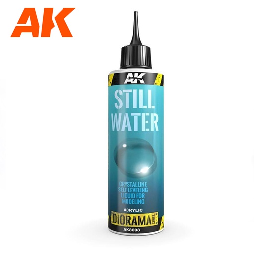 [ AK8008 ] Ak-interactive Dioramas STILL WATER - 250ml (Acrylic)