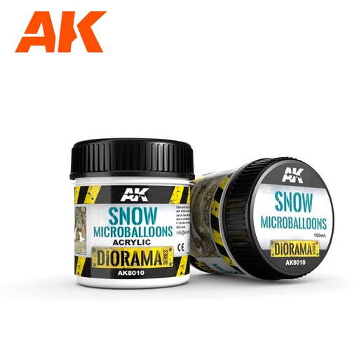 [ AK8010 ] Ak-interactive Dioramas SNOW MICROBALLOONS - 100ml 