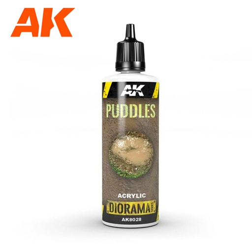 [ AK8028 ] Ak-interactive Dioramas PUDDLES - 60ml (Acrylic)