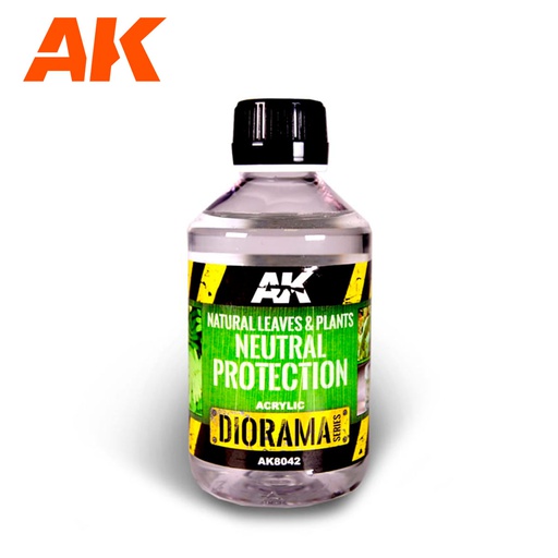 [ AK8042 ] Ak-interactive Dioramas LEAVES AND PLANTS NEUTRAL PROTECTION - 250ml