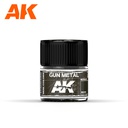 [ AKRC015 ] Ak-interactive Real Colors Gun Metal 10ml