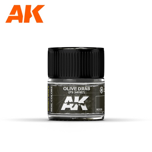 [ AKRC026 ] Ak-interactive Real Colors Olive Drab FS 34087   10ml