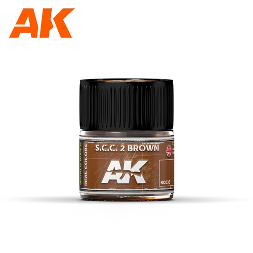 [ AKRC035 ] Ak-interactive Real Colors S.C.C. 2 Brown  10ml
