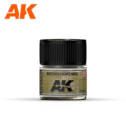 [ AKRC044 ] Ak-interactive Real Colors British Light Mud 10ml