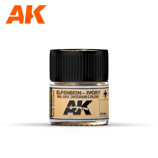 [ AKRC046 ] Ak-interactive Real Colors Elfenbein-Ivory RAL 1001 (Interior Color) 10ml
