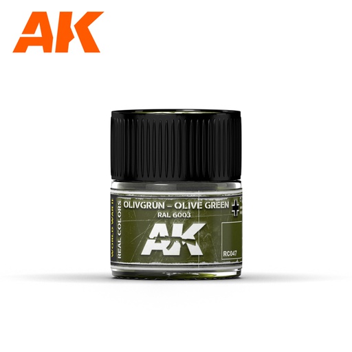 [ AKRC047 ] Ak-interactive Real Colors Olivgrün-Olive Green RAL 6003 10ml