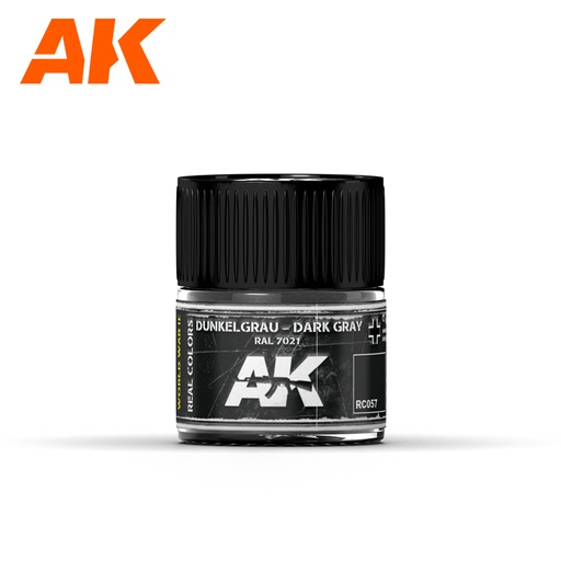[ AKRC057 ] Ak-interactive Real Colors Dunkelgrau-Dark Gray RAL 7021 10ml
