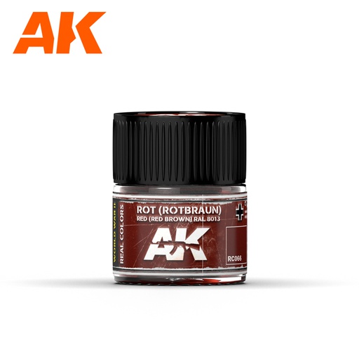 [ AKRC066 ] Ak-interactive Real Colors Rot (Rotbraun) Red Brown RAL 8013 10ml