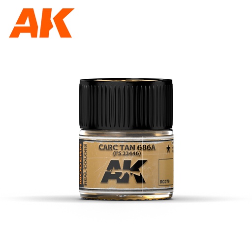 [ AKRC079 ] Ak-interactive Real Colors Carc Tan 686A  10ml