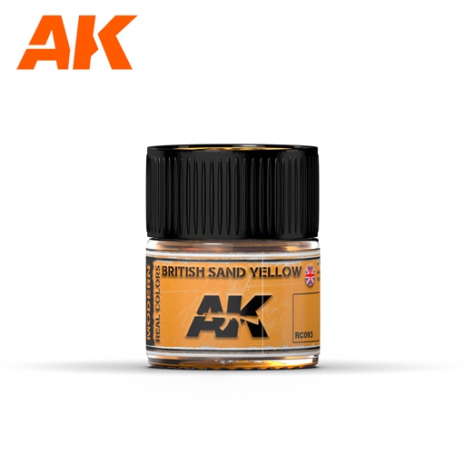 [ AKRC093 ] Ak-interactive Real Colors British Sand Yellow 10ml