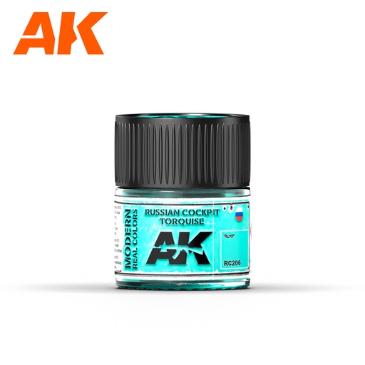 [ AKRC206 ] Ak-interactive Real Colors Russian Cockpit Torquise 10ml