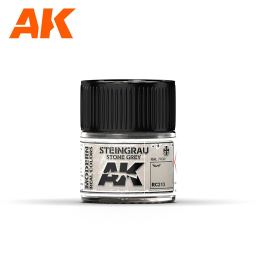 [ AKRC213 ] Ak-interactive Real Colors Steingrau-Stone Grey RAL 7030 10ml