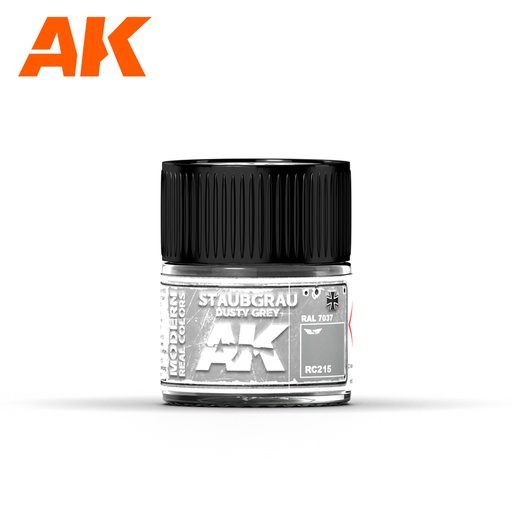 [ AKRC215 ] Ak-interactive Real Colors Staubgrau-Dusty Grey RAL 7037 10ml