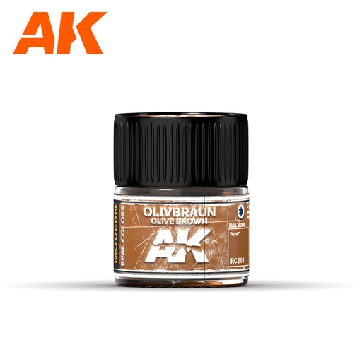 [ AKRC218 ] Ak-interactive Real Colors Olive Braun-Olive Brown RAL 8008 10ml