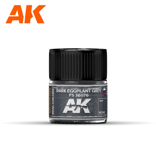 [ AKRC242 ] Ak-interactive Real Colors Dark Eggplant Grey FS 36076 10ml