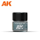 [ AKRC256 ] Ak-interactive Real Colors M-485 Blue Grey 10ml