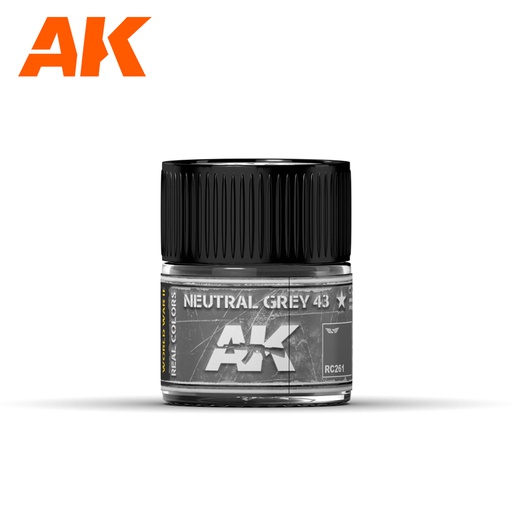[ AKRC261 ] Ak-interactive Real Colors Neutral Grey 43 10ml