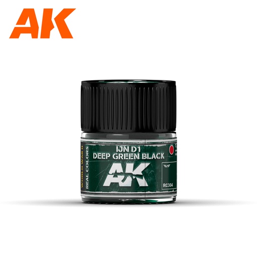 [ AKRC304 ] Ak-interactive Real Colors IJN D1 Deep Green Black 10ml