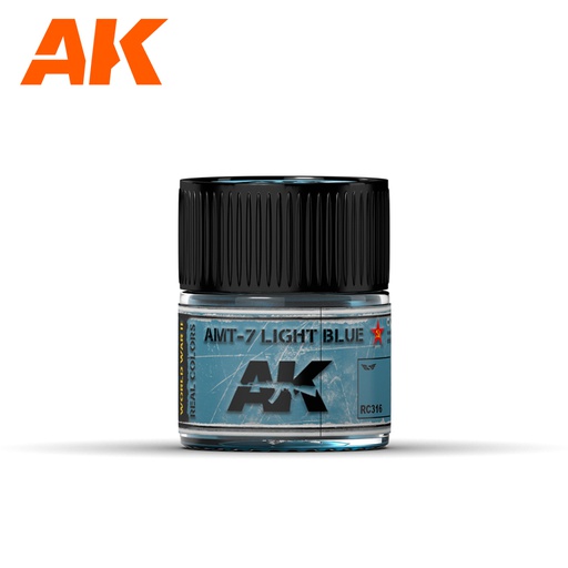 [ AKRC316 ] Ak-interactive Real Colors AMT-7 Light Blue 10ml