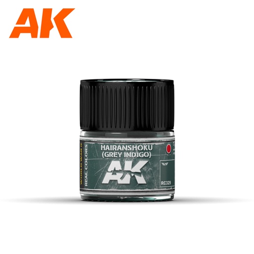 [ AKRC329 ] Ak-interactive Real Colors Hairanshoku (Grey Indigo) 10ml