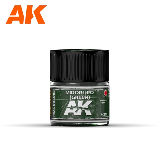[ AKRC331 ] Ak-interactive Real Colors Midori Iro (Green) 10ml