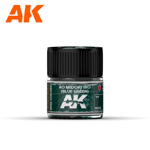 [ AKRC332 ] Ak-interactive Real Colors Ao Midori Iro (Blue-Green) 10ml