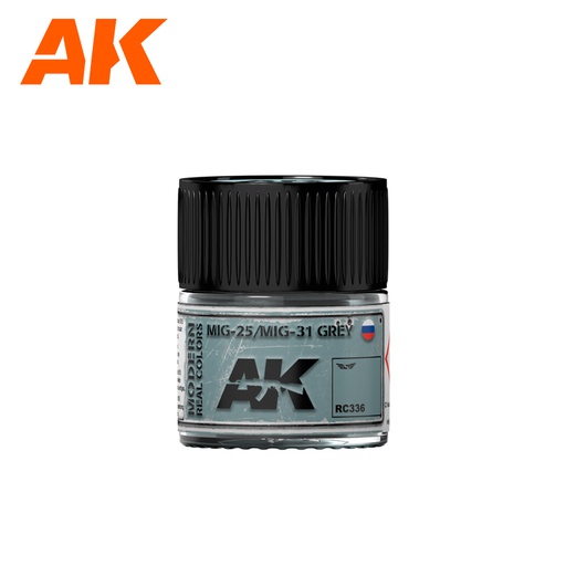[ AKRC336 ] Ak-interactive Real Colors MIG-25/MIG-31 Grey 10ml