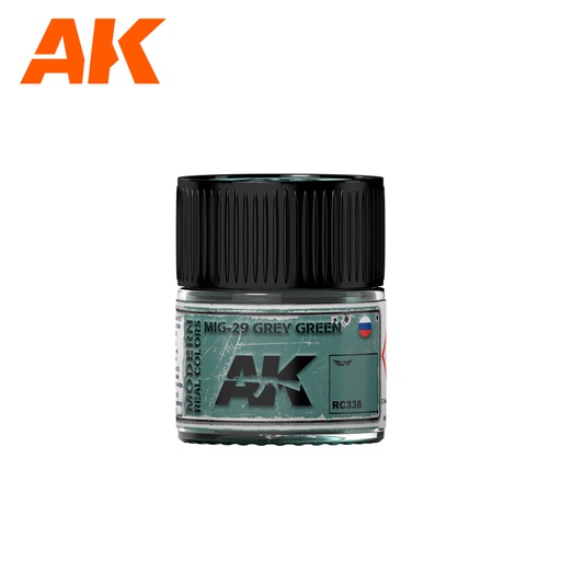 [ AKRC338 ] Ak-interactive Real Colors MIG-29 Grey Green 10ml