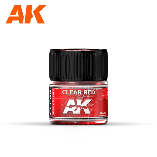 [ AKRC503 ] Ak-interactive Real Colors Clear Red 10ml