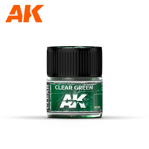 [ AKRC505 ] Ak-interactive Real Colors Clear Green 10ml