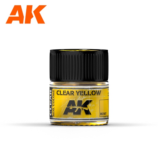 [ AKRC507 ] Ak-interactive Real Colors Clear Yellow 10ml