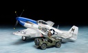 [ T25205 ] Tamiya P-51D Mustang &  1/4t 4x4 light vehicle  1/48