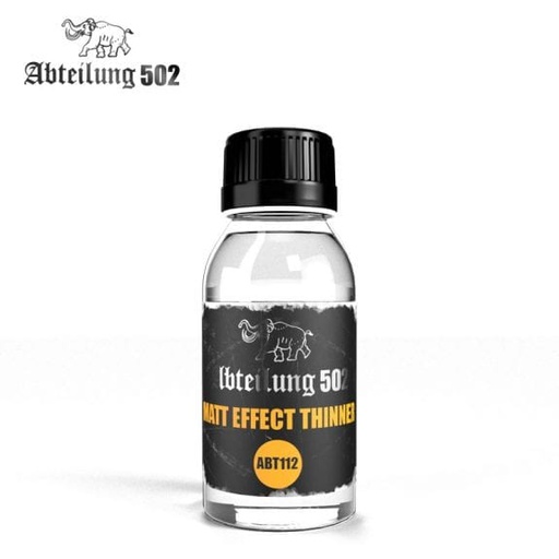 [ ABT112 ] Ak-interactive Abteilung 502 Matt Effect Thinner 100 ml