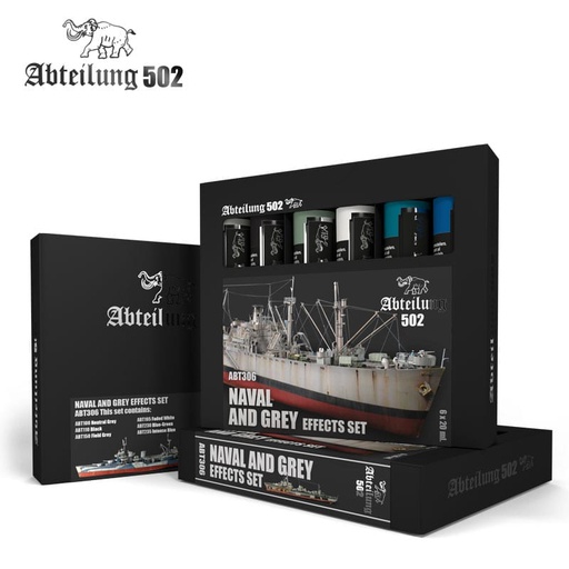 [ ABT306 ] Ak-interactive Abteilung 502 Naval and grey effects set