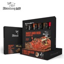[ AKABT304 ] Ak-interactive Abteilung 502 rust and red colors set