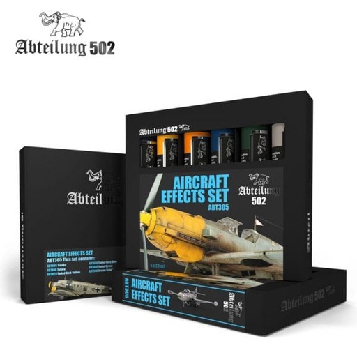 [ AKABT305 ] Ak-interactive Abteilung 502 aircraft effects set
