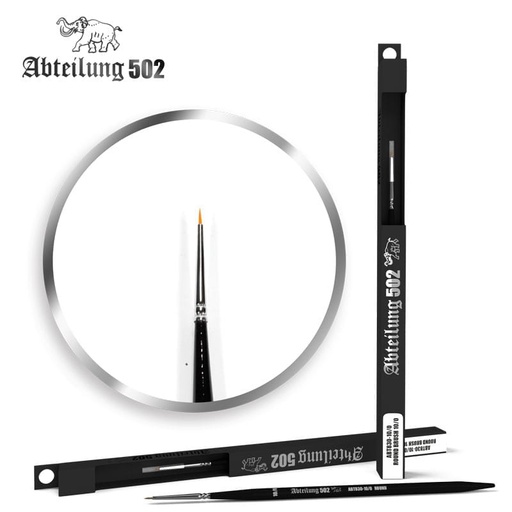 [ ABT830-10/0 ] Ak-interactive Abteilung 502 round brush 10/0