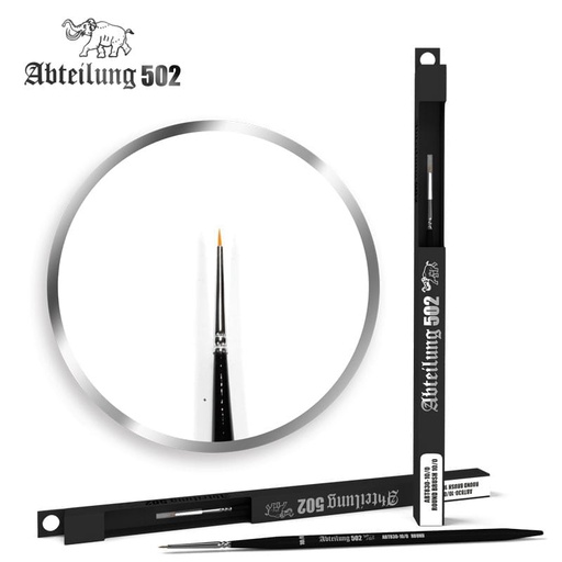 [ AKABT830-10/0 ] Ak-interactive Abteilung 502 round brush 10/0