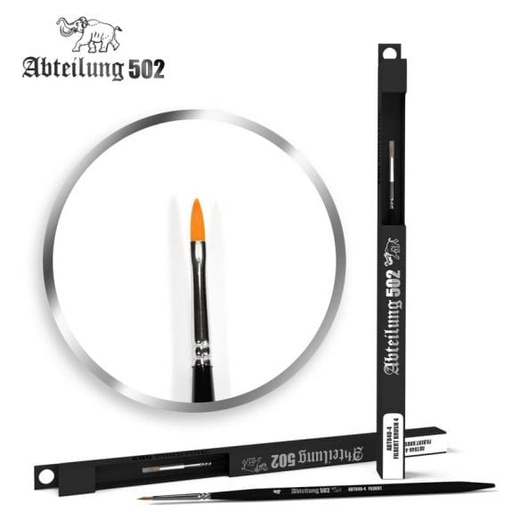 [ ABT840-4 ] Ak-interactive Abteilung 502 filbert brush 4