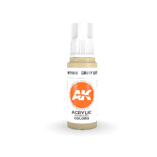[ AK11008 ] Ak-interactive Acrylics 3GEN Grimy Grey 18ml