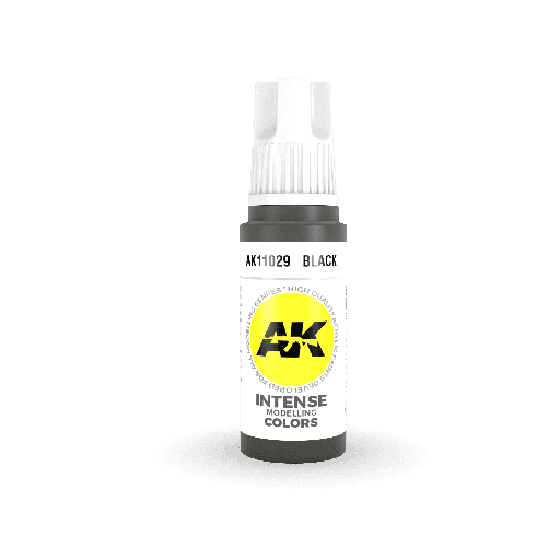 [ AK11029 ] Ak-interactive Acrylics 3GEN Black 17ml